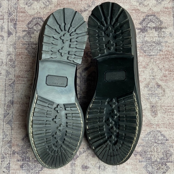 Gravity Pope Leather Derby Shoes Black Size 39 (fits like 40) - Picture 3 of 13